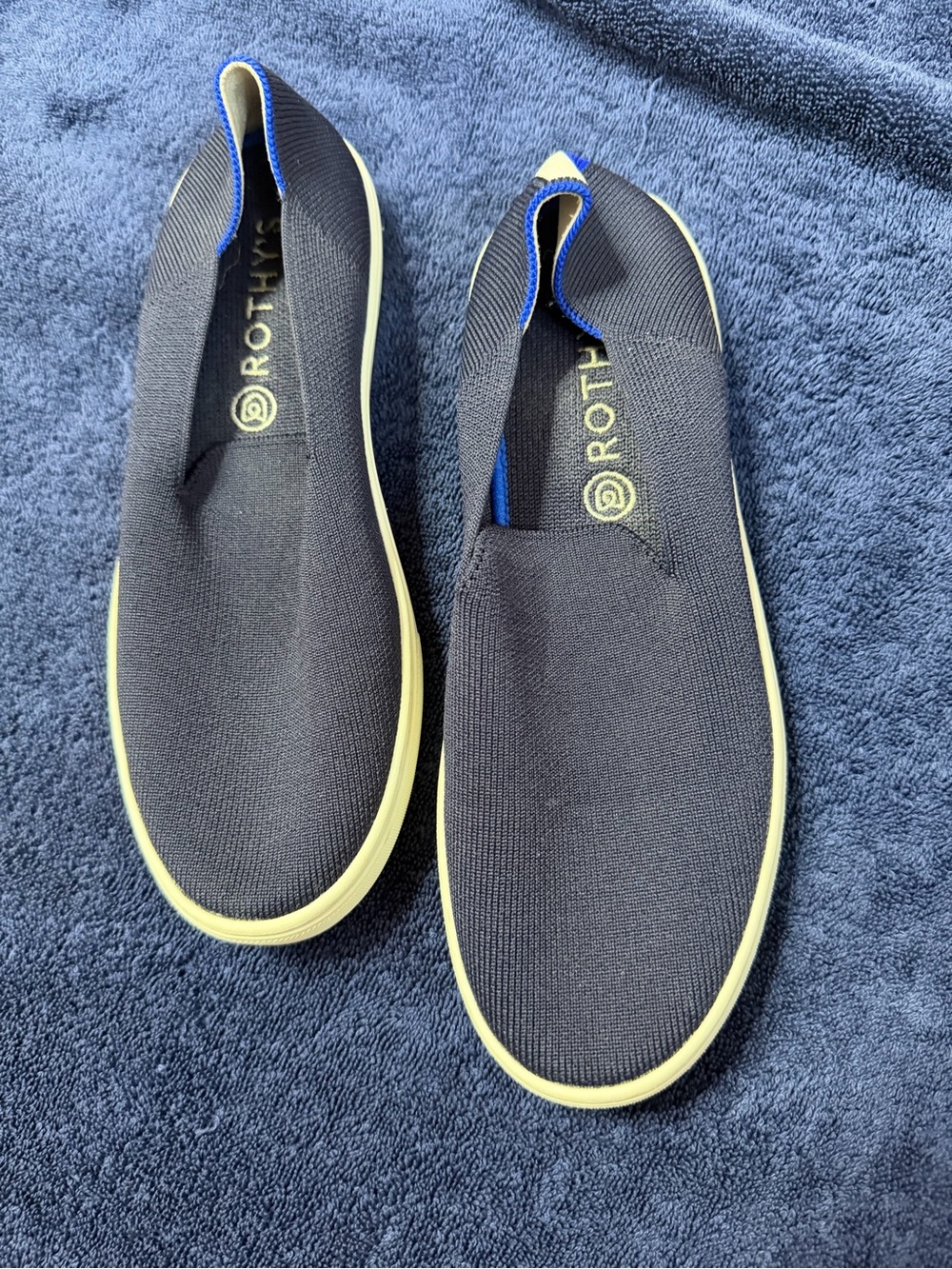 Rothy's Women’s Original Slip-On Sneaker in Navy 9
